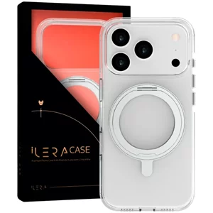 Image Чехол iLera MagStand прозрачный с MagSafe для iPhone 17 Pro