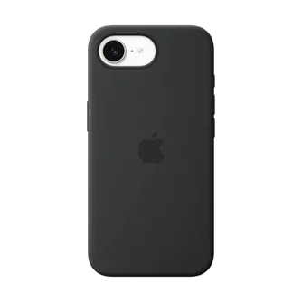 Чехол Apple Silicone MagSafe iPhone 17e — Чёрный