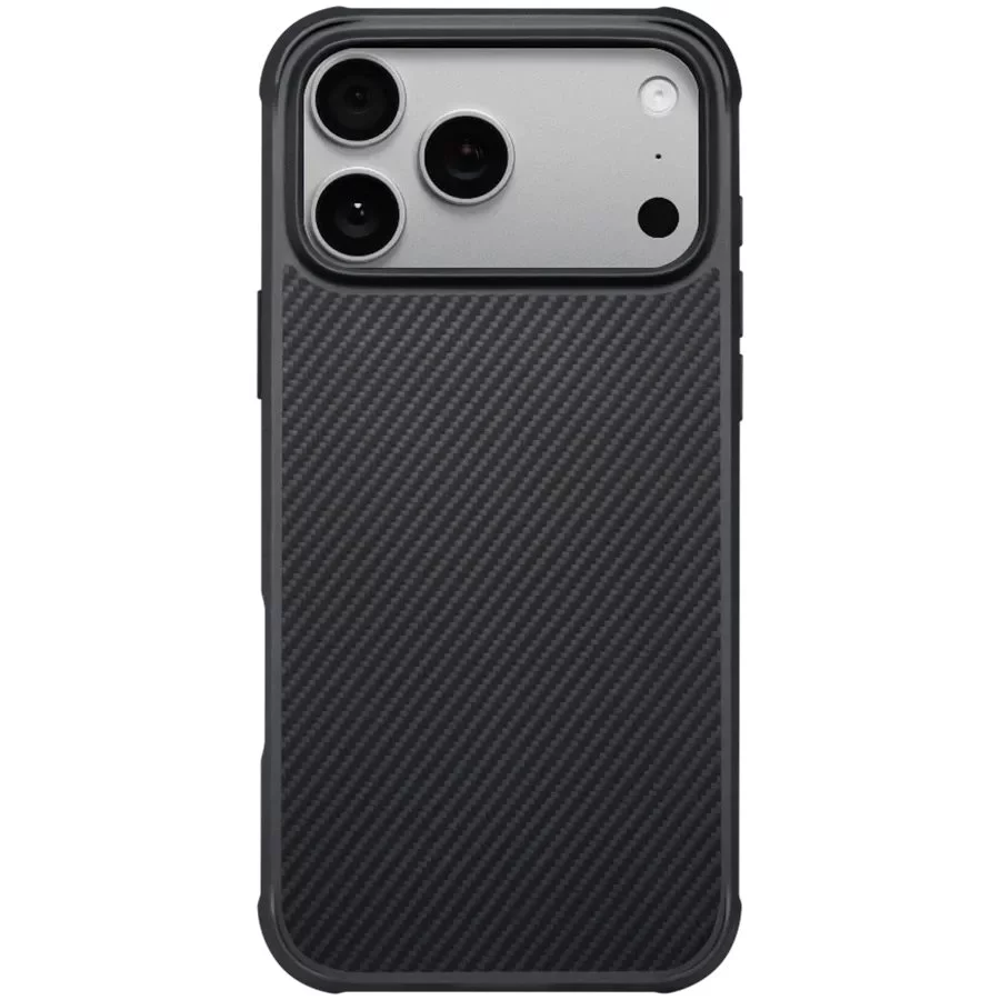 Husa PITAKA Aramid UltraGuard iPhone 17 Pro Max Black/Grey