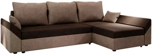 Image Canapea de colt Space Meble Dante L Mikrofaza 20/Mikrofaza 05 Brown/Beige