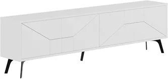 Тумба под телевизор Mirage Meble Dune 180x50x30 White