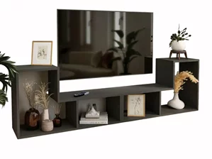 Image Тумба под телевизор Bofigo 183x53.8x29.7 Anthracite