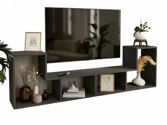 Тумба под телевизор Bofigo 183x53.8x29.7 Anthracite