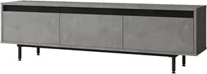 Image Тумба под телевизор Mirage Design Luvio LV1-RL Concrete/Larex Black