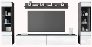 Image Living Bratex Vera II Matera/White Gloss