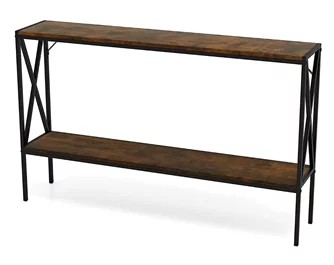Консольный стол Costway JV12134CF Rustic Brown
