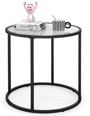 Image Журнальный столик Costway HV10529WH White/Black