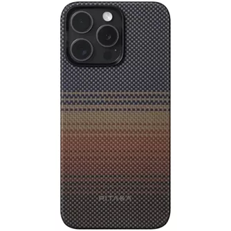 Чехол PITAKA Military-Grade MagSafe iPhone 16 Pro — Sunset