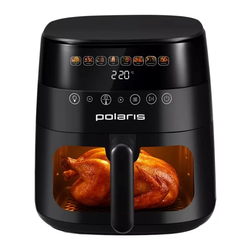 Grătar de aer Polaris PAF 6003W Black