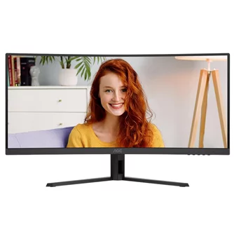 Офисный монитор AOC CU34B3E Black
