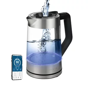 Image Чайник электрический Polaris PWK1823CGLD WIFI Black