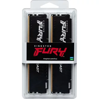 Memorie RAM Kingston FURY Beast 64GB  (Kit of 2x32GB)  DDR5-6000MHz