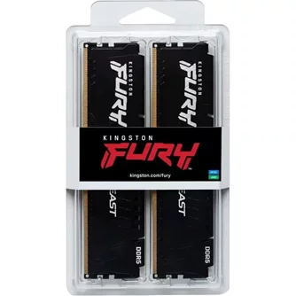 Memorie RAM Kingston FURY Beast 32GB (Kit of 2x16GB) DDR5-6000MHz