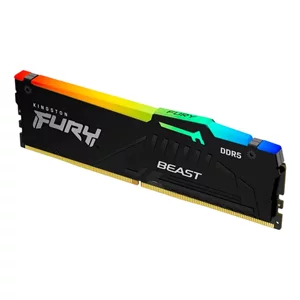 Image Memorie RAM Kingston FURY Beast RGB 16GB DDR5-6800MHz