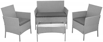 Set de mobilier de grădină Gardlov 26910 Gray