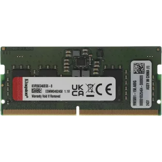 Оперативная память Kingston ValueRAM 8GB DDR5-5600MHz SODIMM
