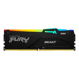 Memorie RAM Kingston FURY Beast RGB 8GB DDR5-6000MHz