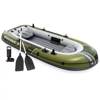 Barcă gonflabilă Intex Seahawk 3 cu vâsle și pompă 295x137x43 cm