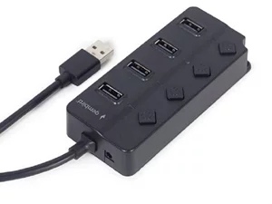 Image Адаптер Gembird UHB-U2P4P-01, Black