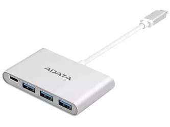 Adaptor Adata ACA3HUBAL-CSV, Silver