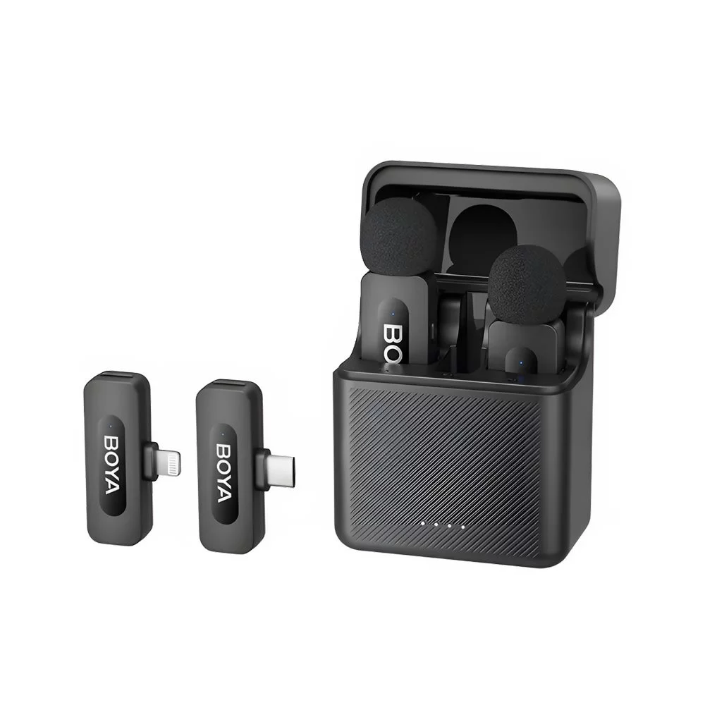 Microfon Boya Combo 3 in1 Black