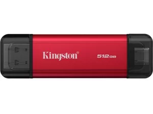 Image Флеш накопитель Kingston Dual Portable SSD 512GB, Red