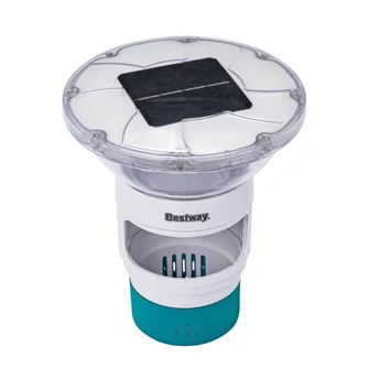Плавающий диспенсер Bestway SolarGlow LED 7,6 см