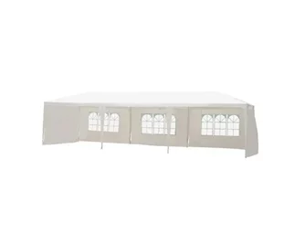 Палатка-шатер GAZEBO 3×9 м белая