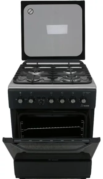 Комбинированная плита Kubb TDS7302MGALtVsK3 Lux FFD чёрная
