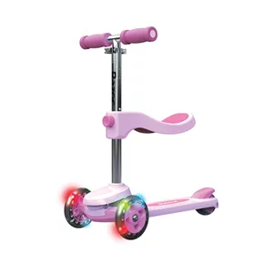 Image Самокат Razor Scooter Kids Convertible 2in1 Rollie Deluxe, Pink