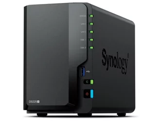 Сетевой накопитель SYNOLOGY DS225+ Intel Celeron 4-core