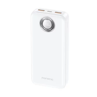 Внешний аккумулятор Foneng 20000 mAh 22.5W, White