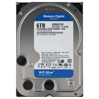 Жесткий диск HDD 6TB Western Digital Blue (WD60EZAX)