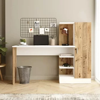 Письменный стол Mirage Design Laura CT2-AW Pine/White