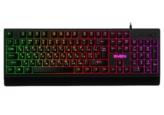 Клавиатура SVEN KB-C7150EL, Black