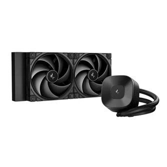 Кулер Deepcool LE240 V2 ZERO DARK, Black