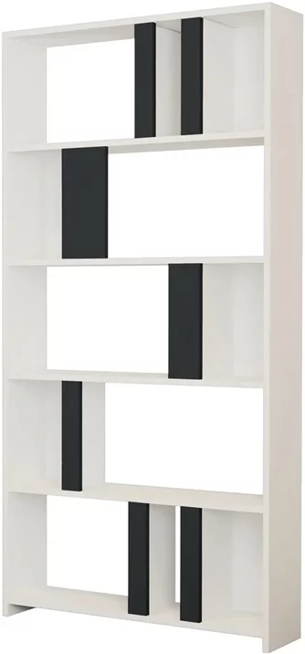 Стеллаж Mirage Meble Lima White/Anthracite