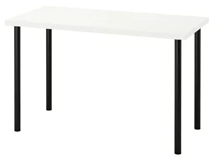 Image Письменный стол Ikea Lagkapten/Adils 120x60 Белый/Черный