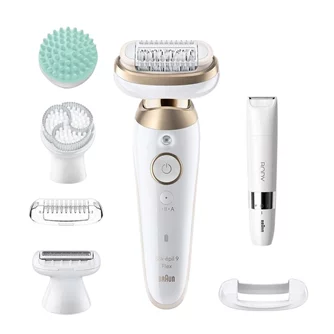 Epilator Braun SES9481 3D, White/Golden