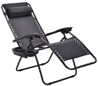 Шезлонг Procart LEZ5934, Black