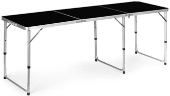 Стол Modern Home GB030-180, Black/Silver