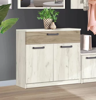 Тумба Modern Karolina 80cm Craft Oak White/Craft Oak Gray
