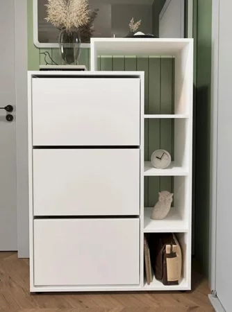 Dulap pentru încălțăminte Bofigo Lego White