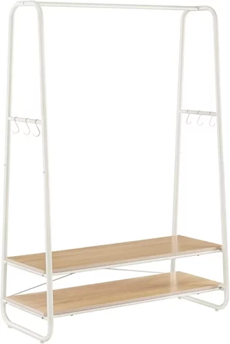 Вешалка Vasagle RGR112W09 Oak/Cream