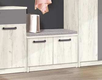 Dulap pentru încălțăminte Modern Karolina 70cm Craft Oak White