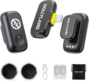 Image Микрофон Hollyland LARK A1 Mini DUO Lightning Black
