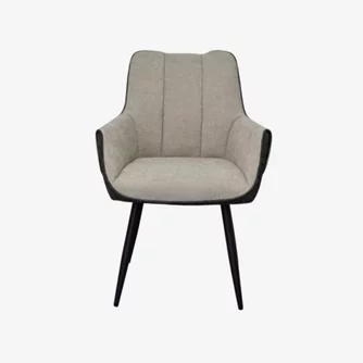 Scaun pentru bucătărie/living Evelin QT-227B combinate UF885-13 (Light grey)/ UF885-15 (Dark grey)