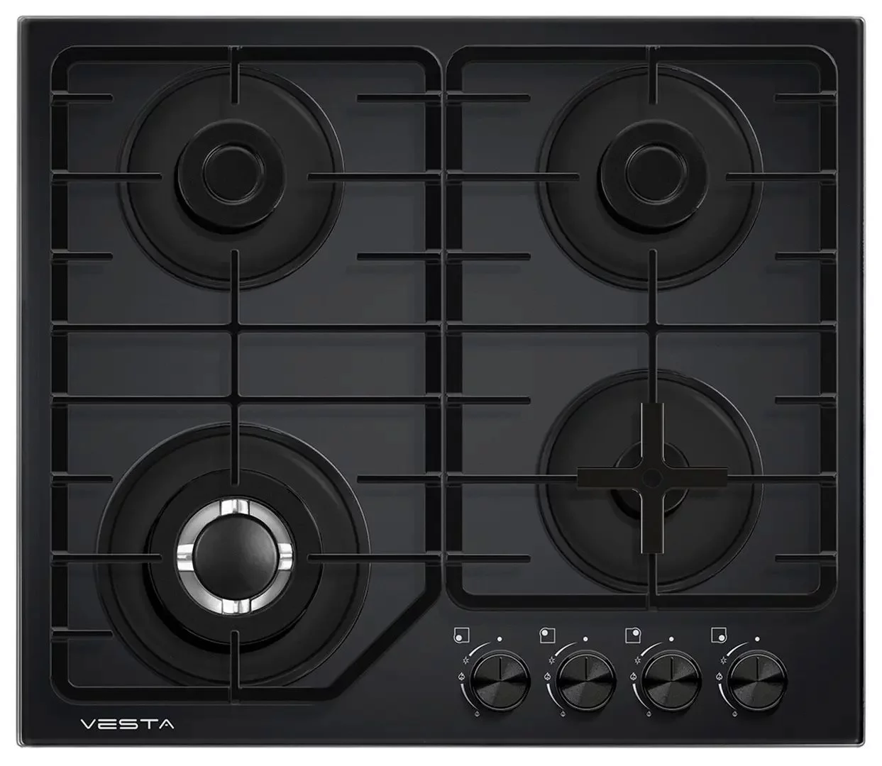 Plită Vesta BHK6060ICG/BL