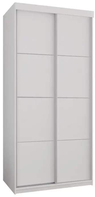 Шкаф-купе Prime Furniture Top 25 Plus 100 White