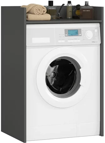 Стойка для стиральной машины Akord Fin 98см Graphite Grey